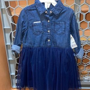 Denim style dress